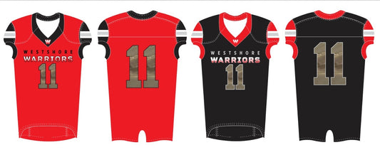 Westshore warriors reversible jersey and pants