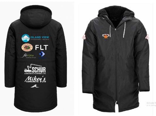 Alpha lacrosse sideline jacket